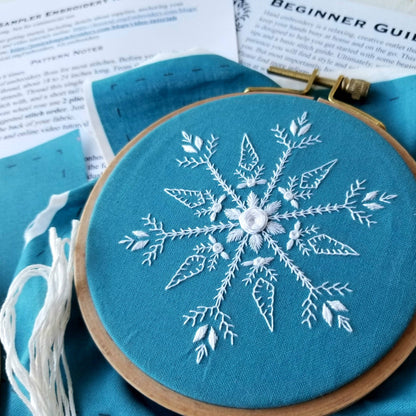 Mini Snowflake Sampler Handmade Ornament Kit
