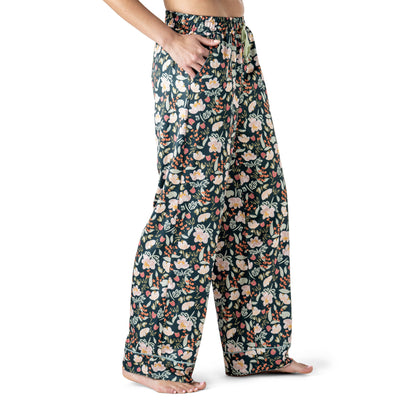 Hello Mello Satin Pajama Pant | Petal to the Metal