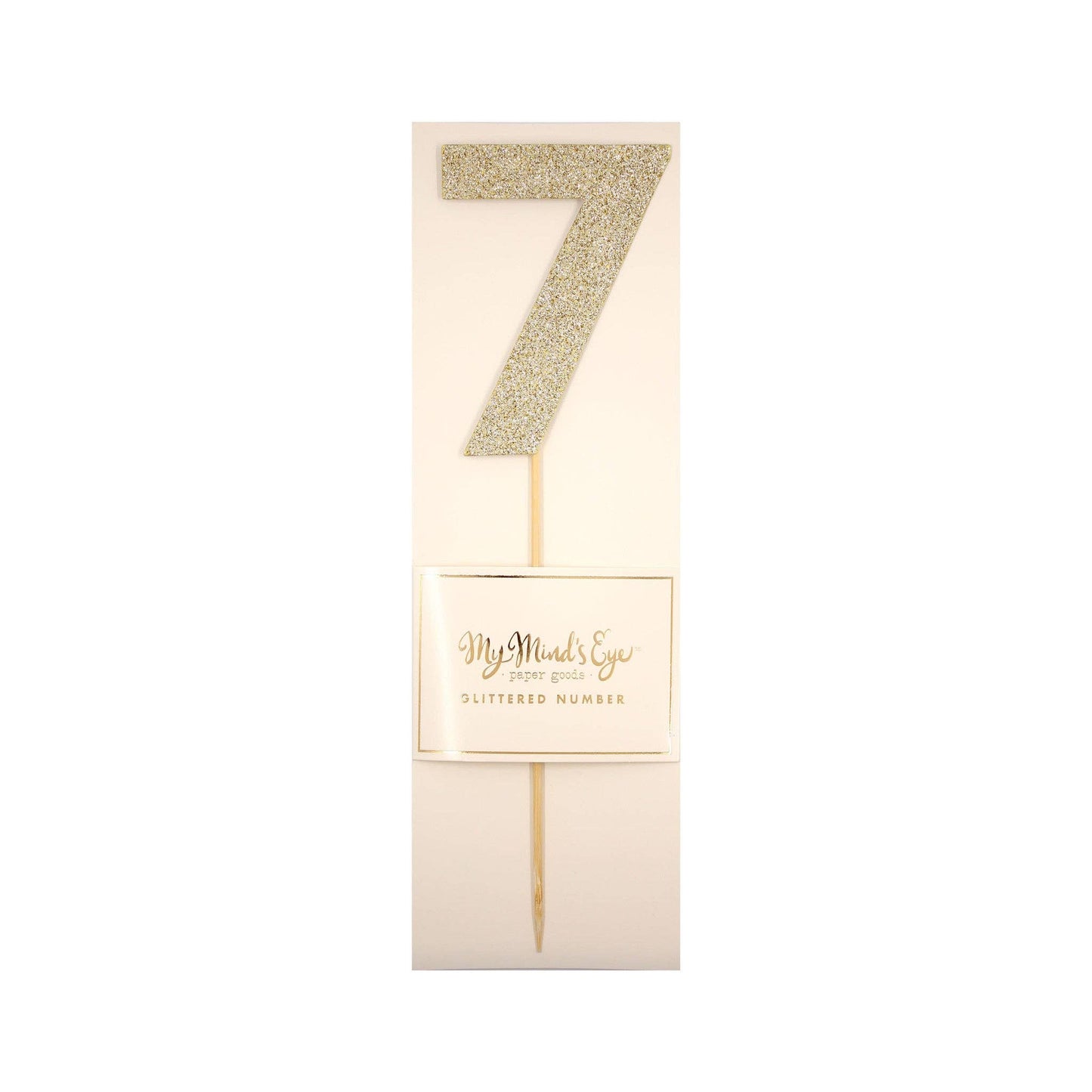 Basic Glitter Number 7
