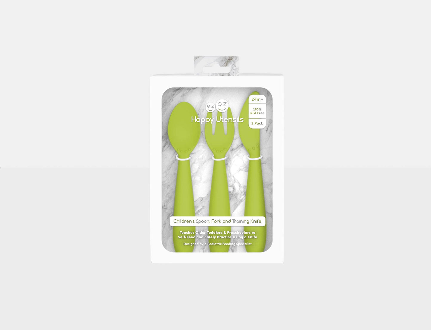 Happy Utensils (Toddler / Preschooler 2+ years)