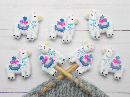 Yarn Loving Llama | Stitch Stoppers
