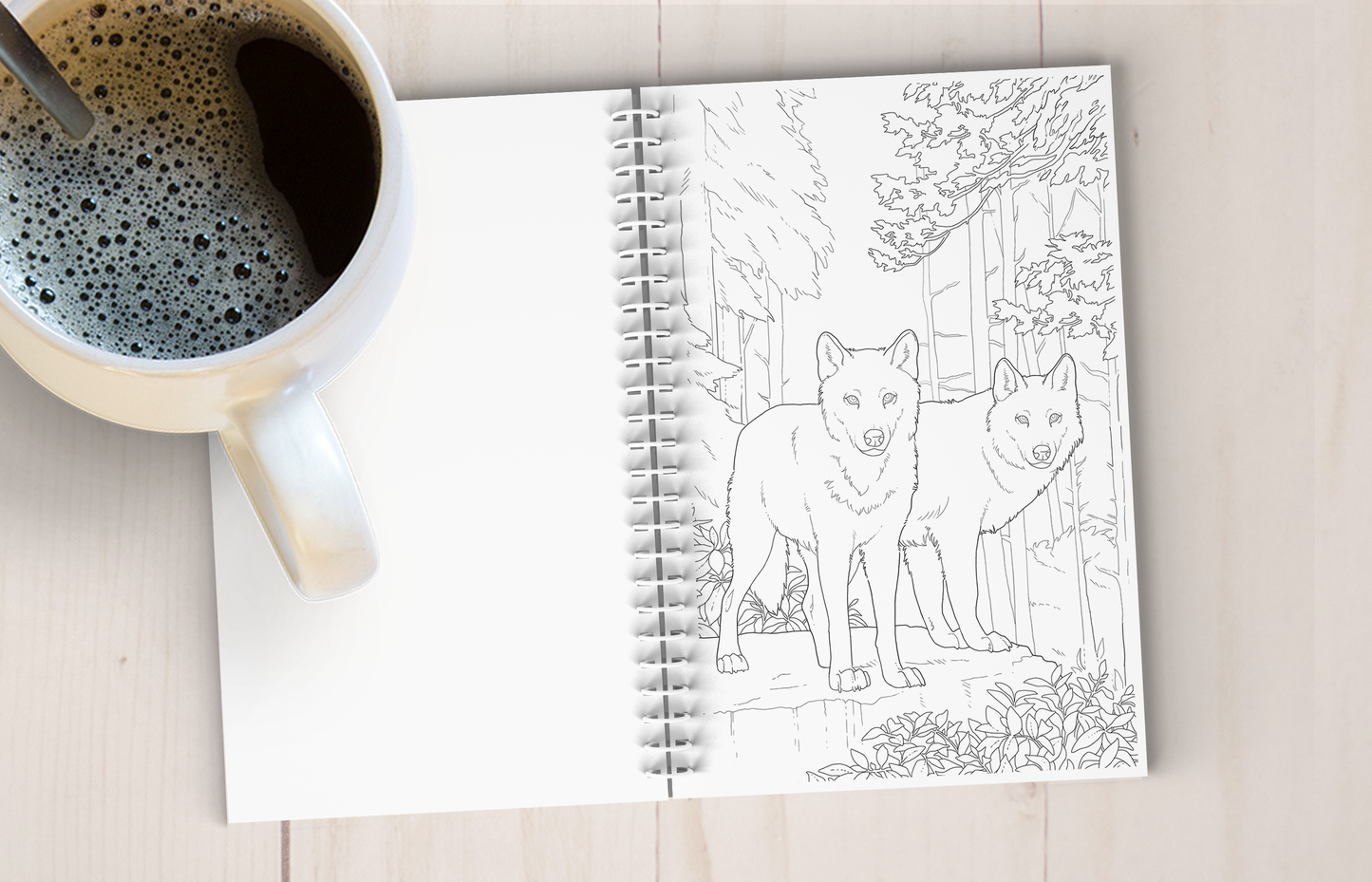 Wild Alaska Art Coloring Book