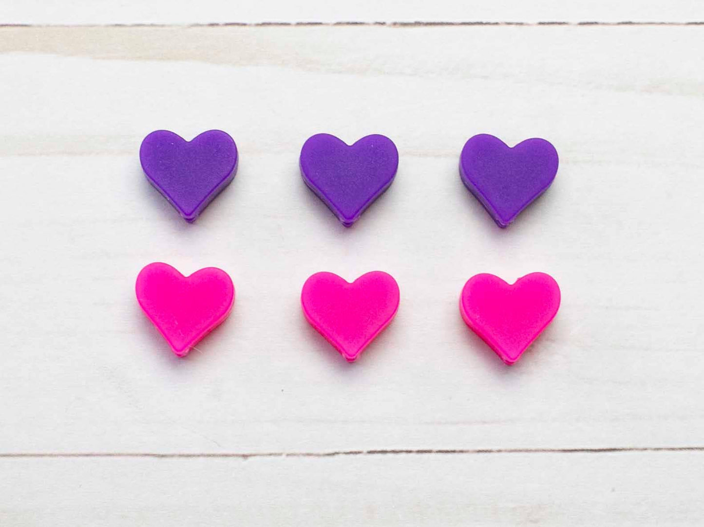 Purple Pink Hearts | Stitch Stoppers