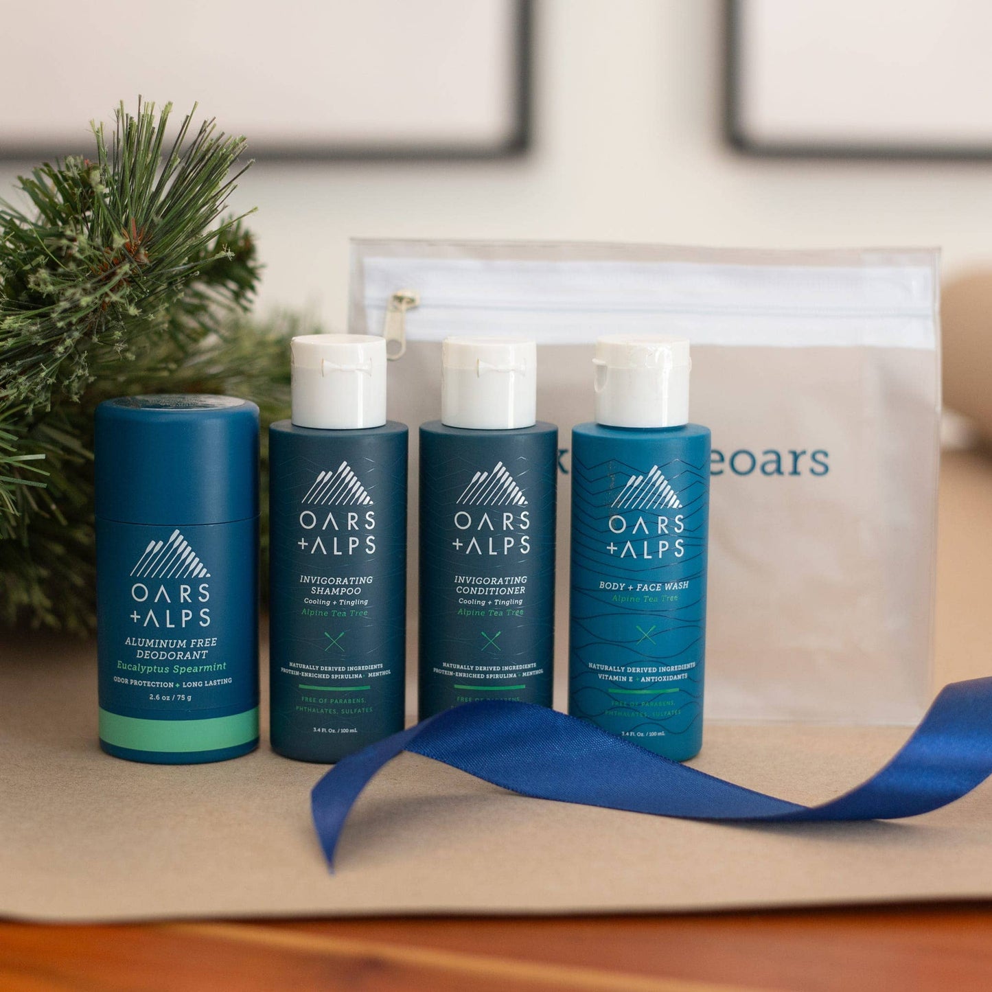 Clean Getaway Kit Men's Travel Essentials Gift Set