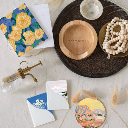 Shore Am Thankful Sprout - Thank You Mini Greet 2.5 x 3.5
