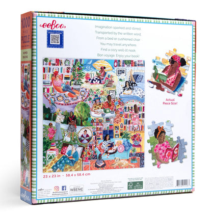 Women Reading 1000 Piece Square Puzzle