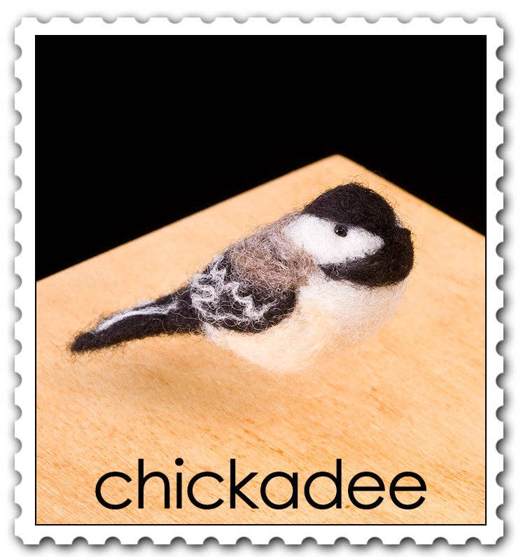 Chickadee Felting Kit