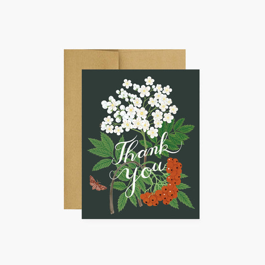MOUNTAIN ASH | thank you card