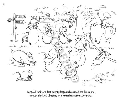 Tales from Woodfield Coloring Book