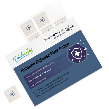 Immune Defense Plus Patch - Immune Support with Zinc & C, D