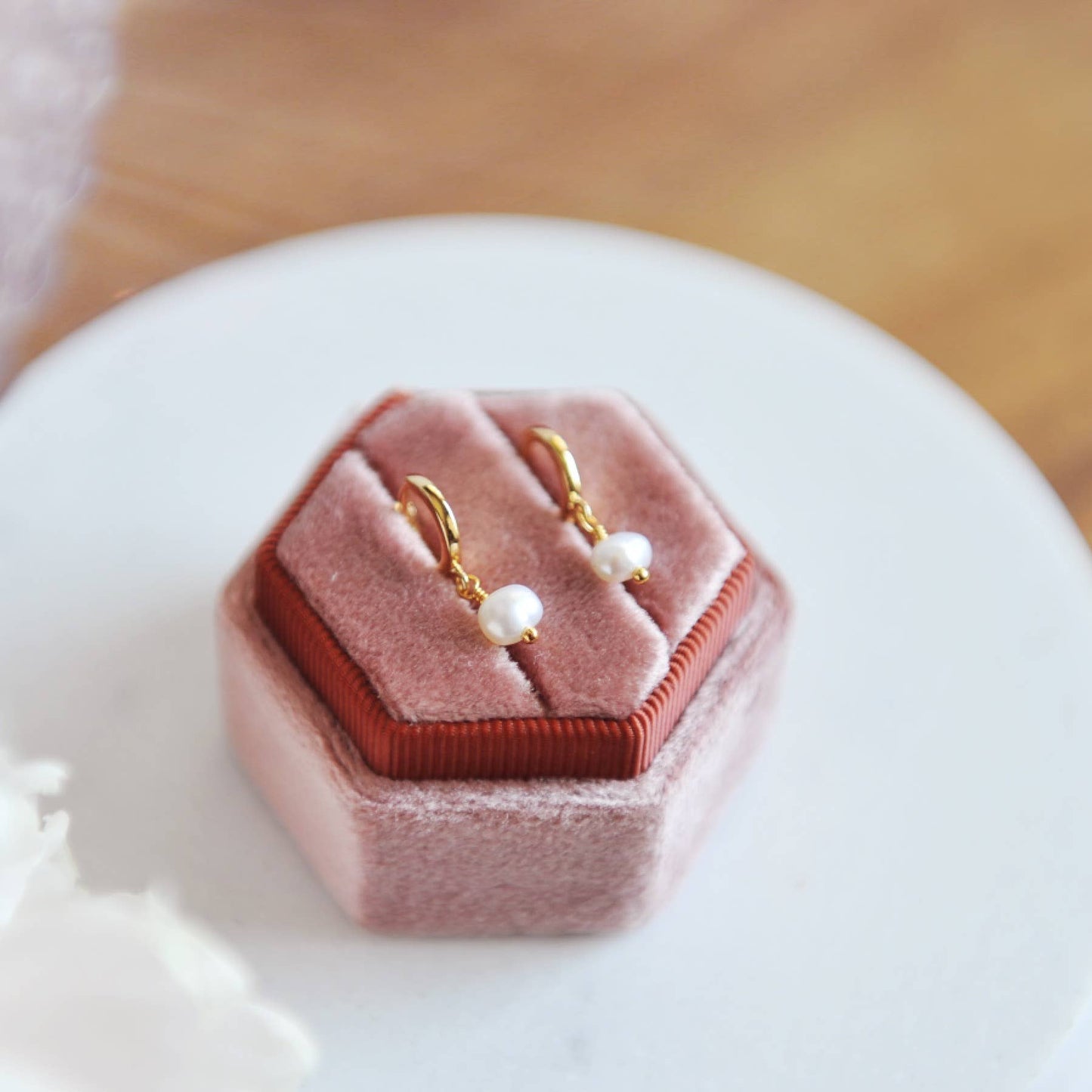 Saylor Huggie Hoop Earrings