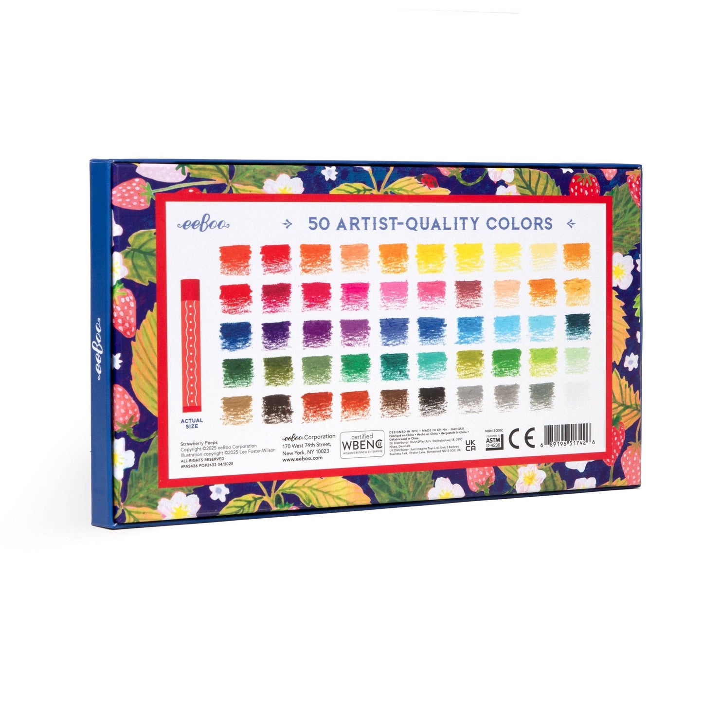 Strawberry Peeps 50 Oil Pastels