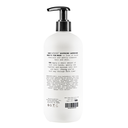 Soothing Lavender Head to Toe Wash - 17oz