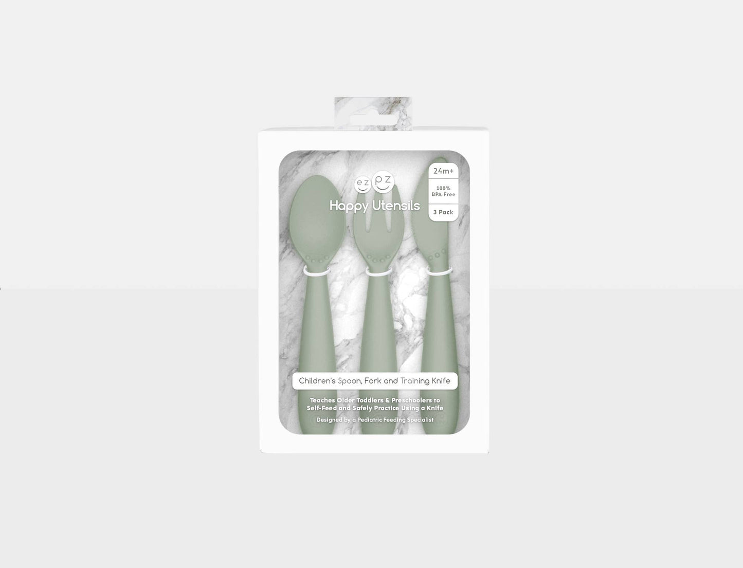 Happy Utensils (Toddler / Preschooler 2+ years)