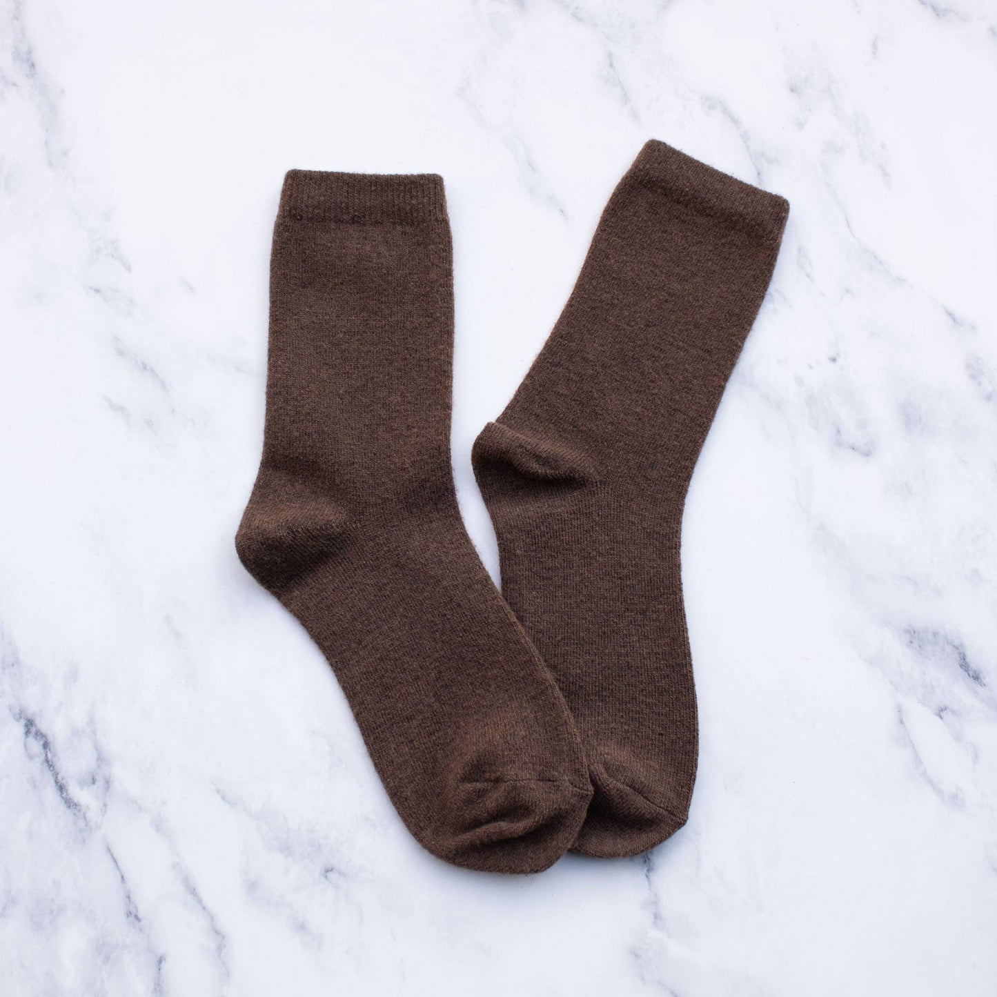 Women's Solid Wool Cashmere Blend Socks