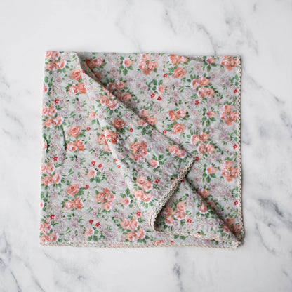 Rose Garden Cotton Scarf