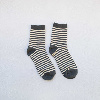 Thin Stripe Casual Socks