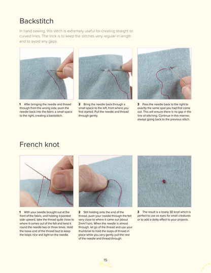 A Year of Felt Decorations Book