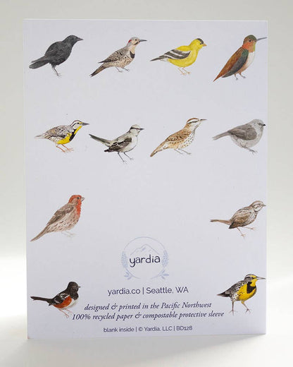 Happy Bird Day - Birding Birthday Card