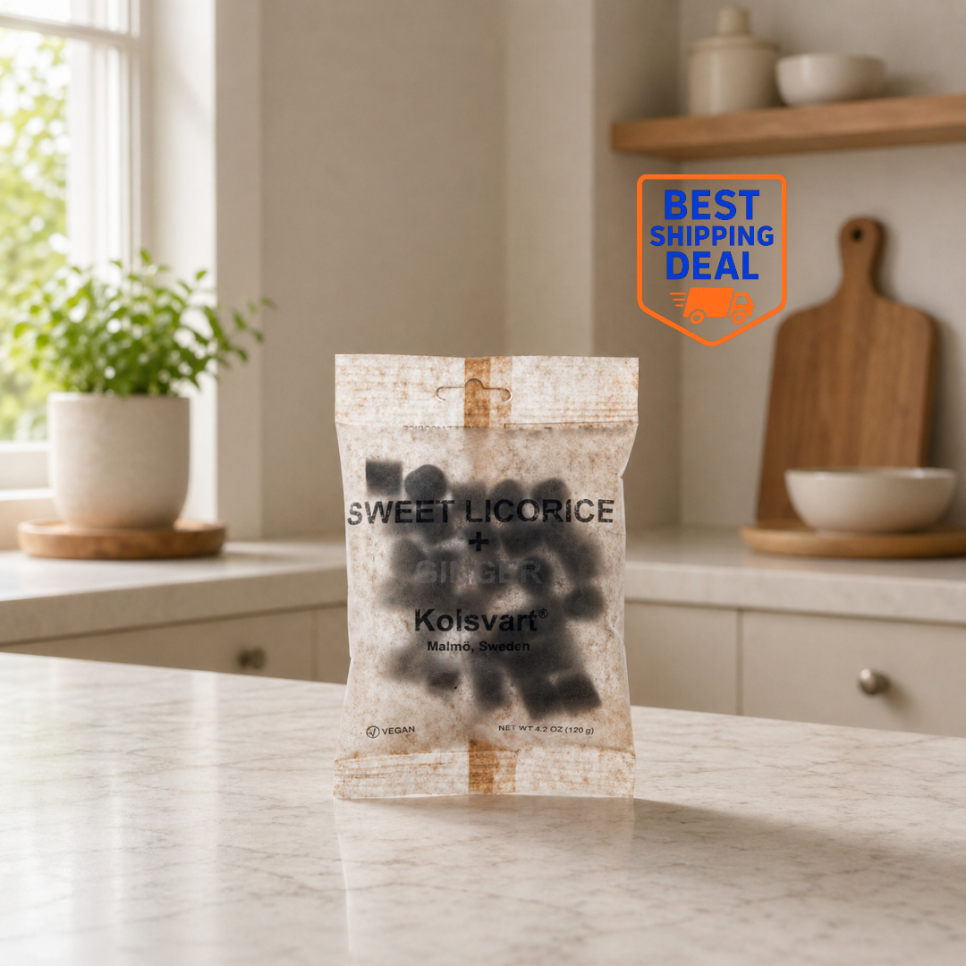 New!! Kolsvart Sweet Licorice + Ginger 4.25oz
