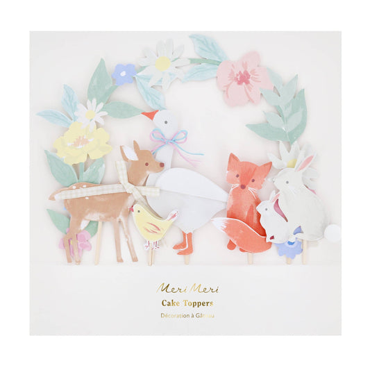 Little Animals Cake Toppers