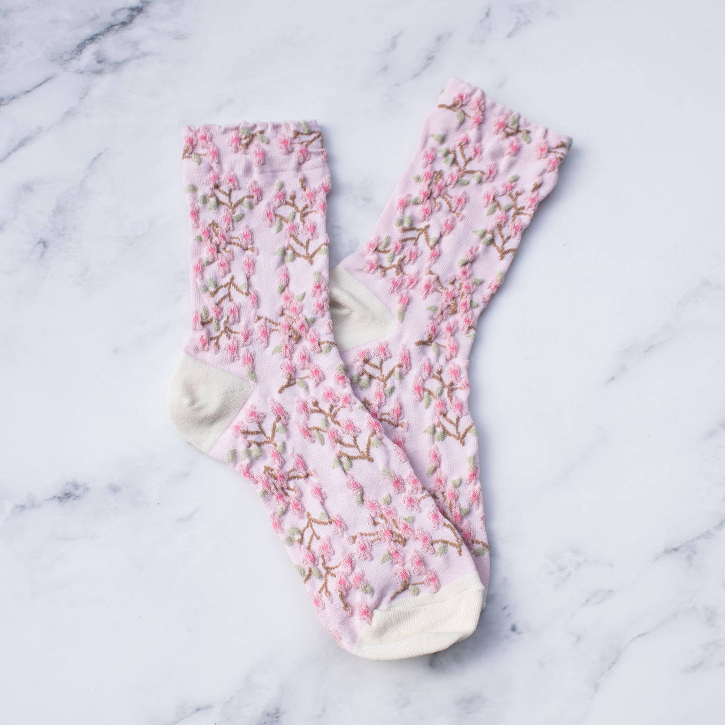 Women's Spring Blossoms Casual Socks