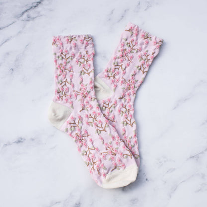 Women's Spring Blossoms Casual Socks