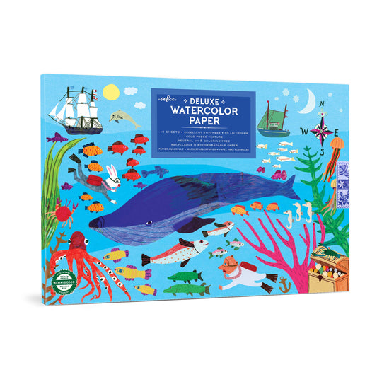 In The Sea Watercolor Cold Press Watercolor Paper