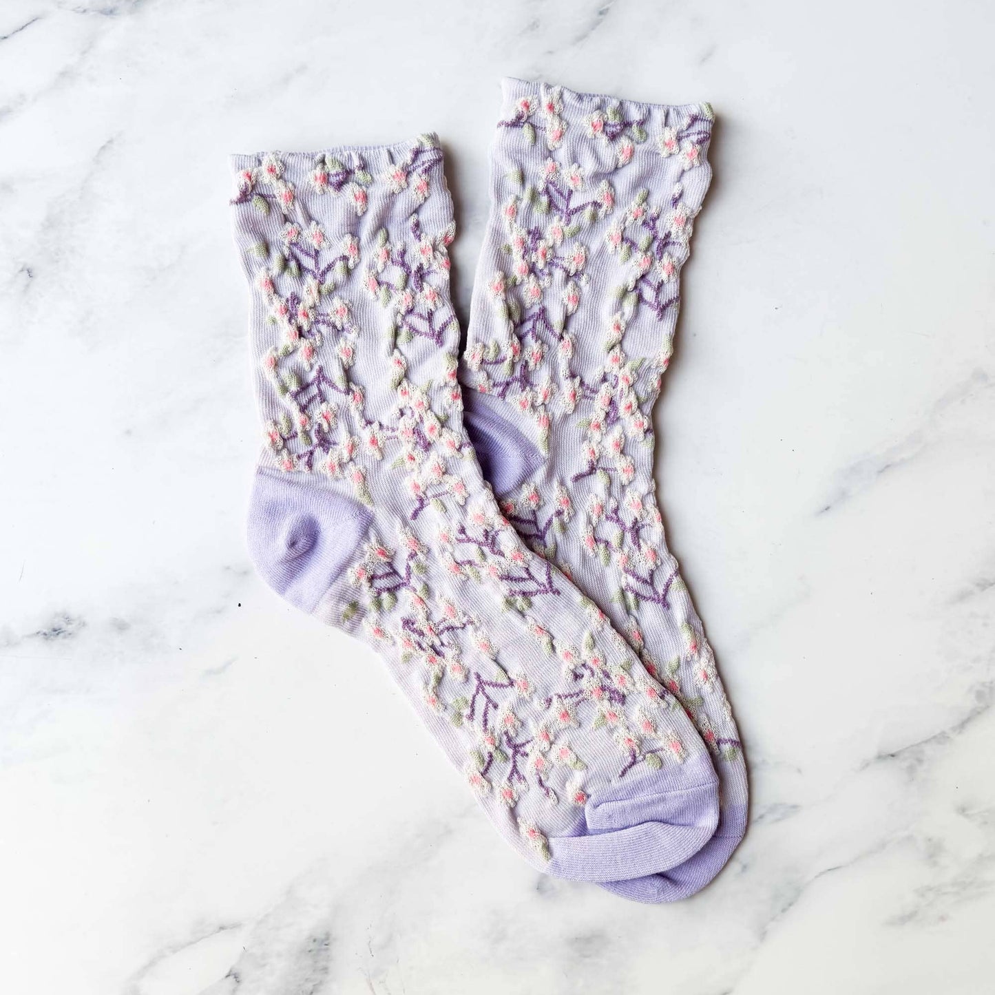 Women's Spring Blossoms Casual Socks