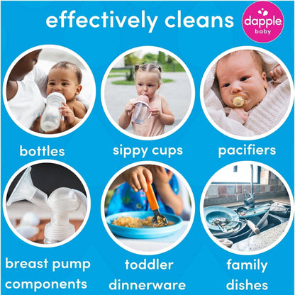 Dapple Baby On the Go Dish Soap 3 oz. Travel Size