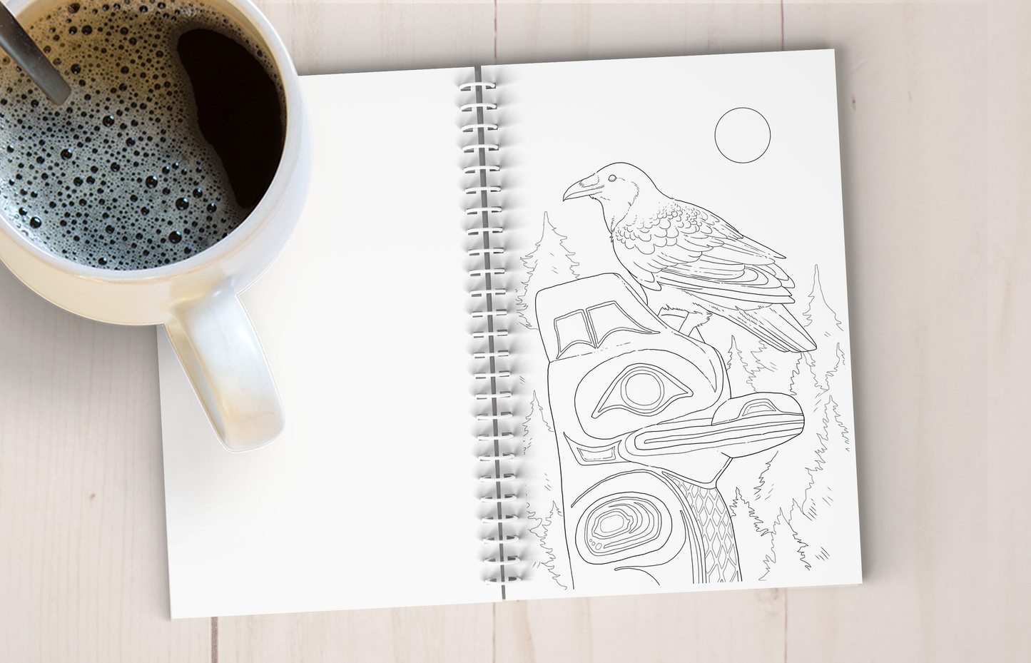 Wild Alaska Art Coloring Book