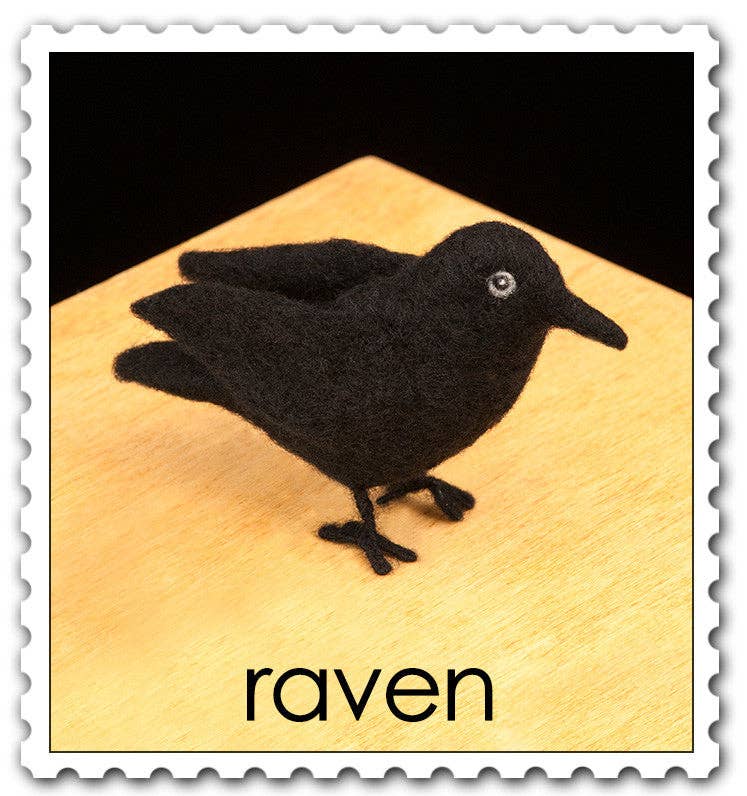 Raven Felting Kit