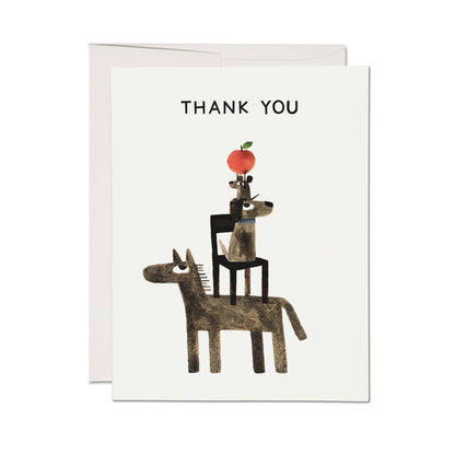 Team Effort greeting card