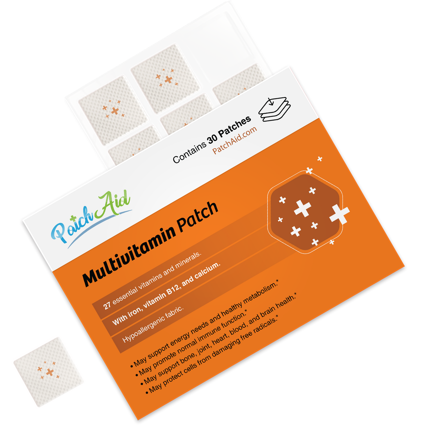 MultiVitamin Plus Patch - Daily Vitamins & Mineral Support