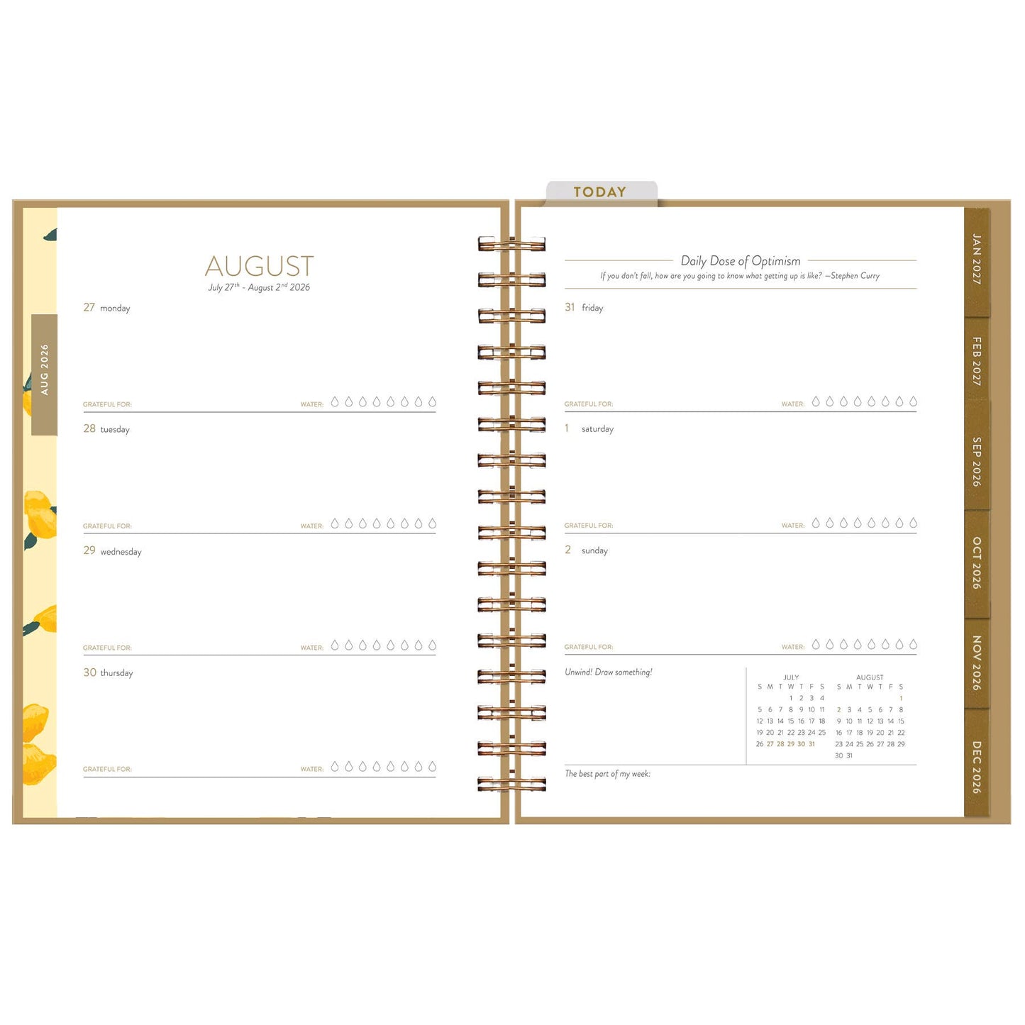 2026-2027 Lemon Drops Seedlings 17 Month Planner