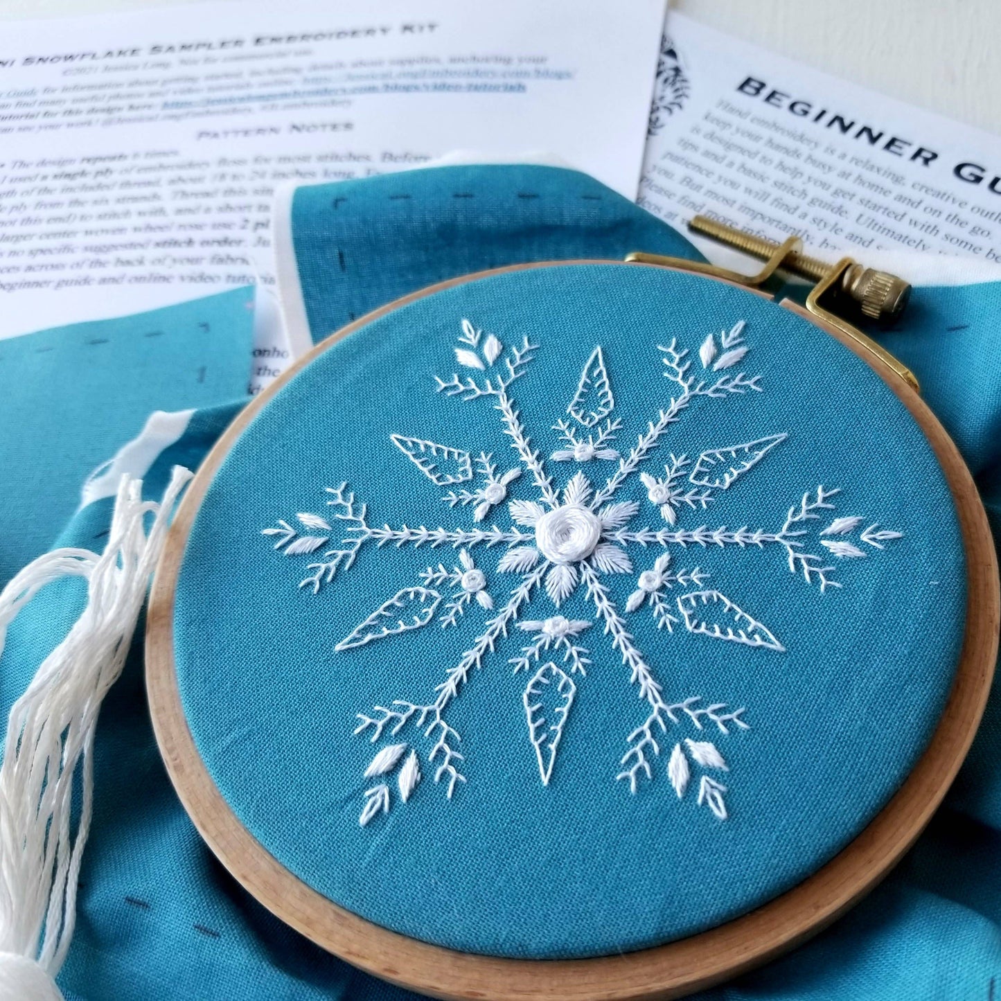 Mini Snowflake Sampler Handmade Ornament Kit