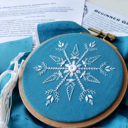 Mini Snowflake Sampler Handmade Ornament Kit