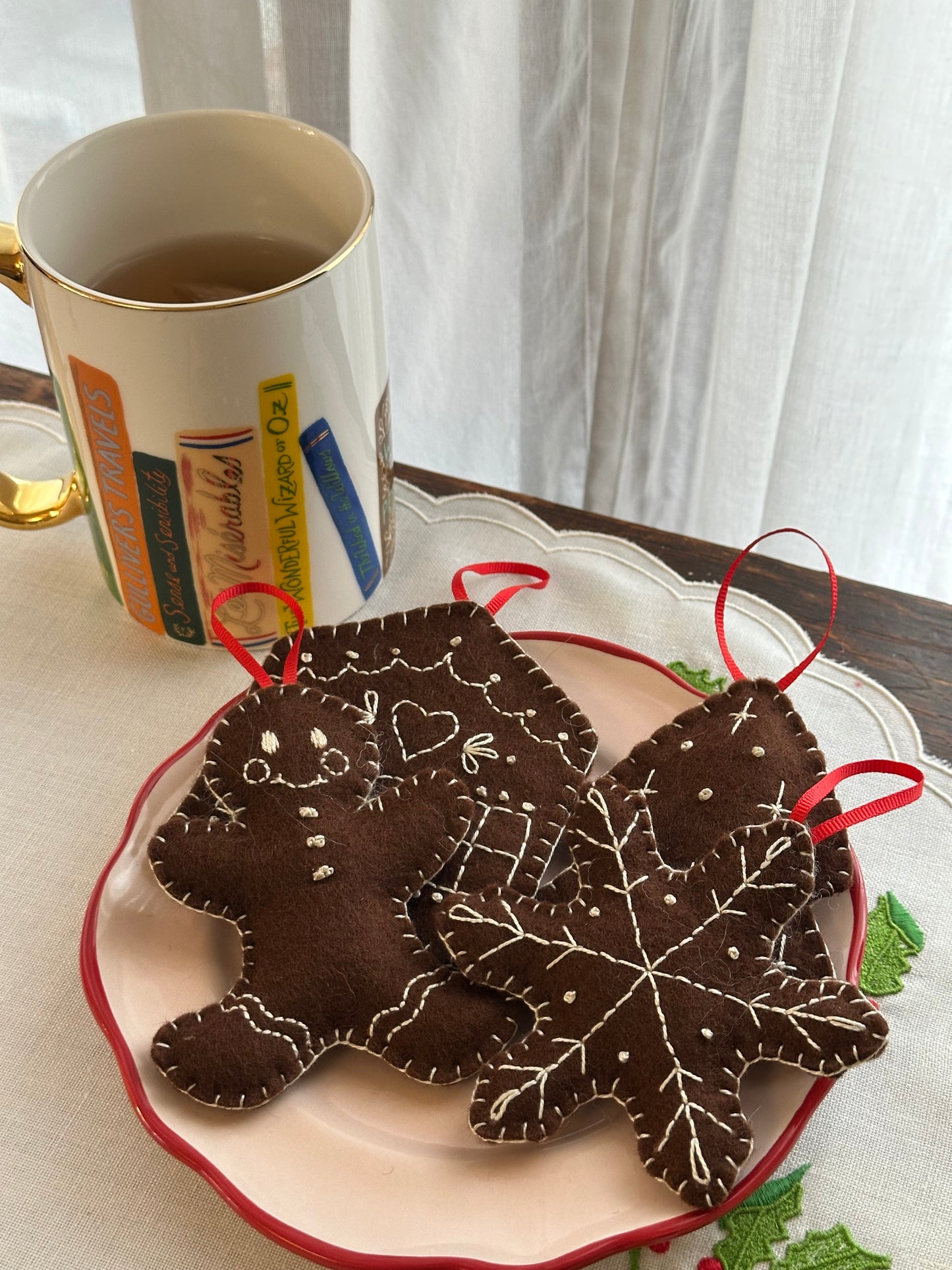 Felt Gingerbread Garland (Adults & Teens)