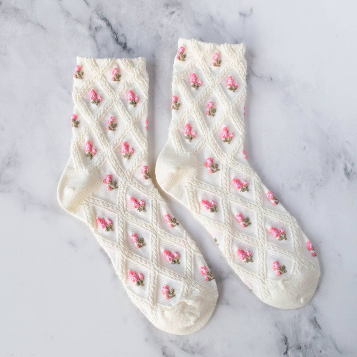 Floral Casual Socks