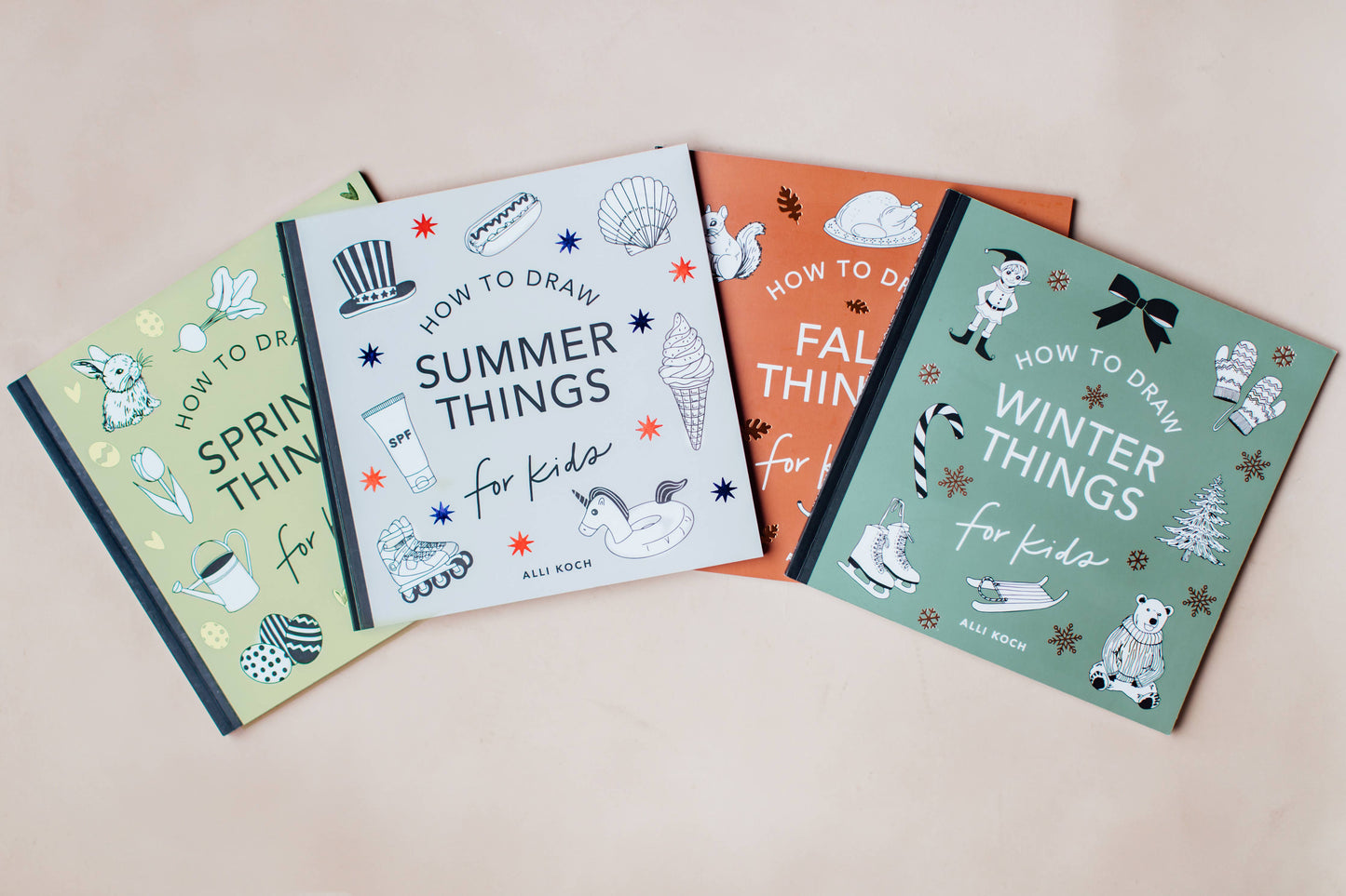 Spring Things: How to Draw Books for Kids