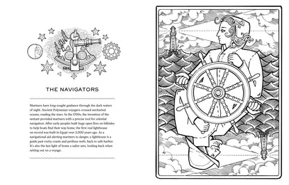 Working Boats Coloring Book: Coloring Book of Life at Sea