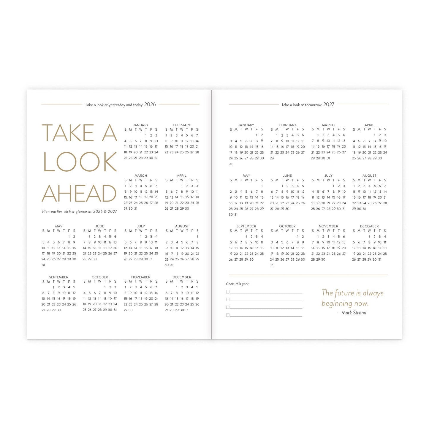 2026 - 2027 Lazy Daisy - Seedlings On the Go Planner
