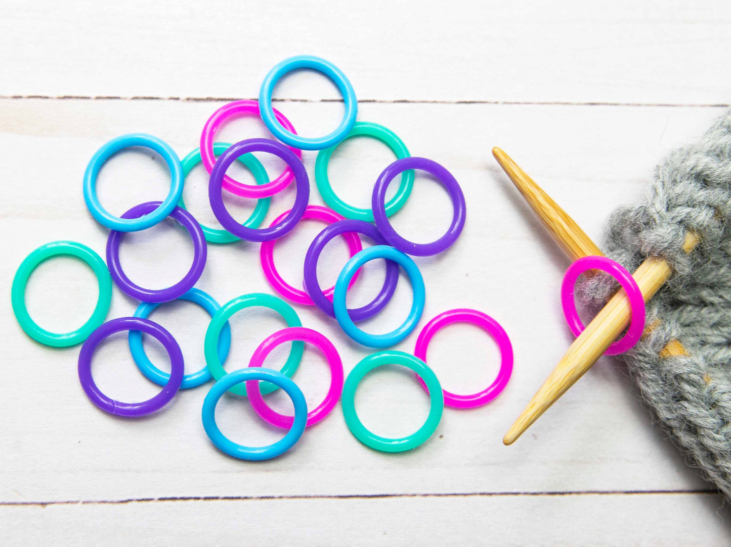 Colorful Round | Stitch Markers