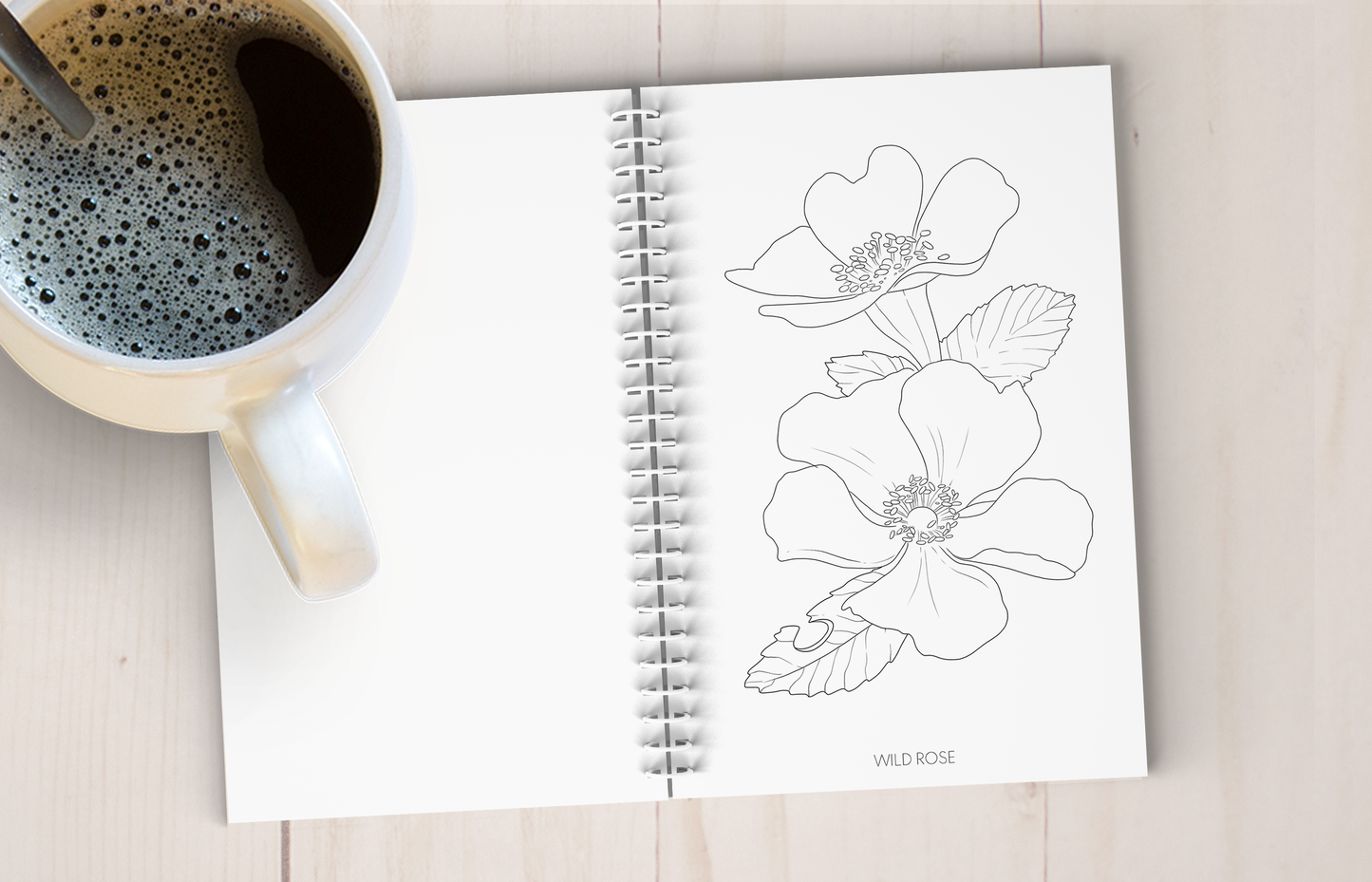 Floral Alaska Art Coloring Book