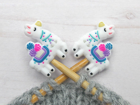 Yarn Loving Llama | Stitch Stoppers