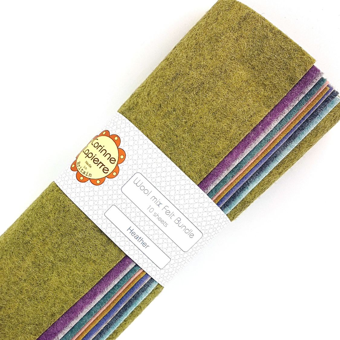Felt Bundle of 10 Sheets - 12 themes