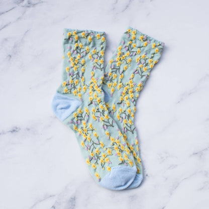 Women's Spring Blossoms Casual Socks