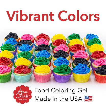 Ann Clark Food Coloring Gel 6-pack