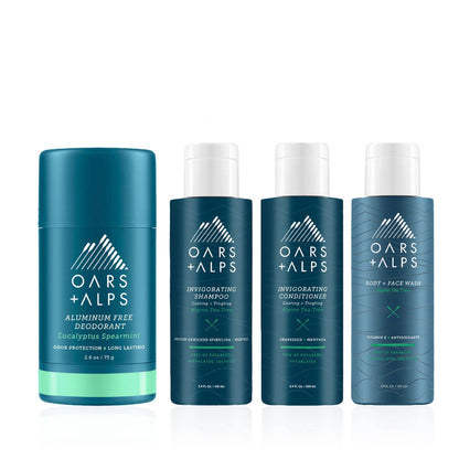 Clean Getaway Kit Men's Travel Essentials Gift Set
