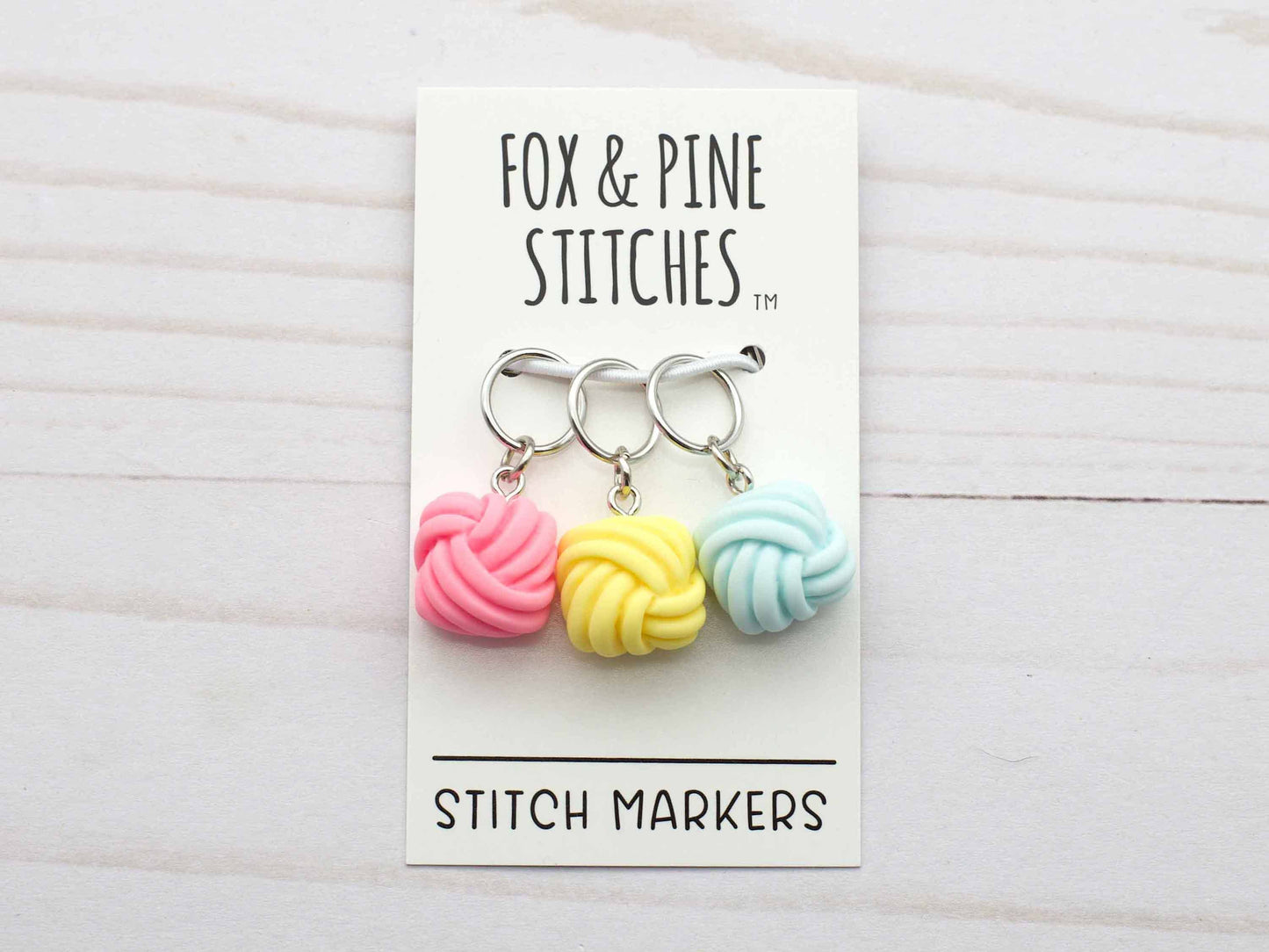 Square Knots | Stitch Markers